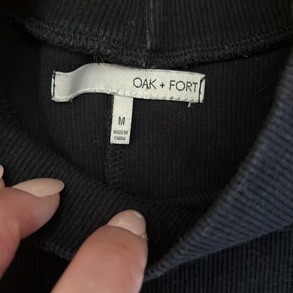 Oak and Fort mock neck midi dress - Picture 4 of 5